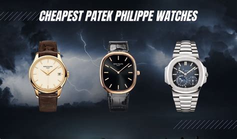 price of patek philippe wrist watch|Patek Philippe cheapest watch price.